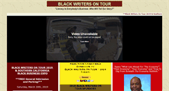 Desktop Screenshot of blackwritersontour.com